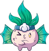 Turquoise Turnip Character